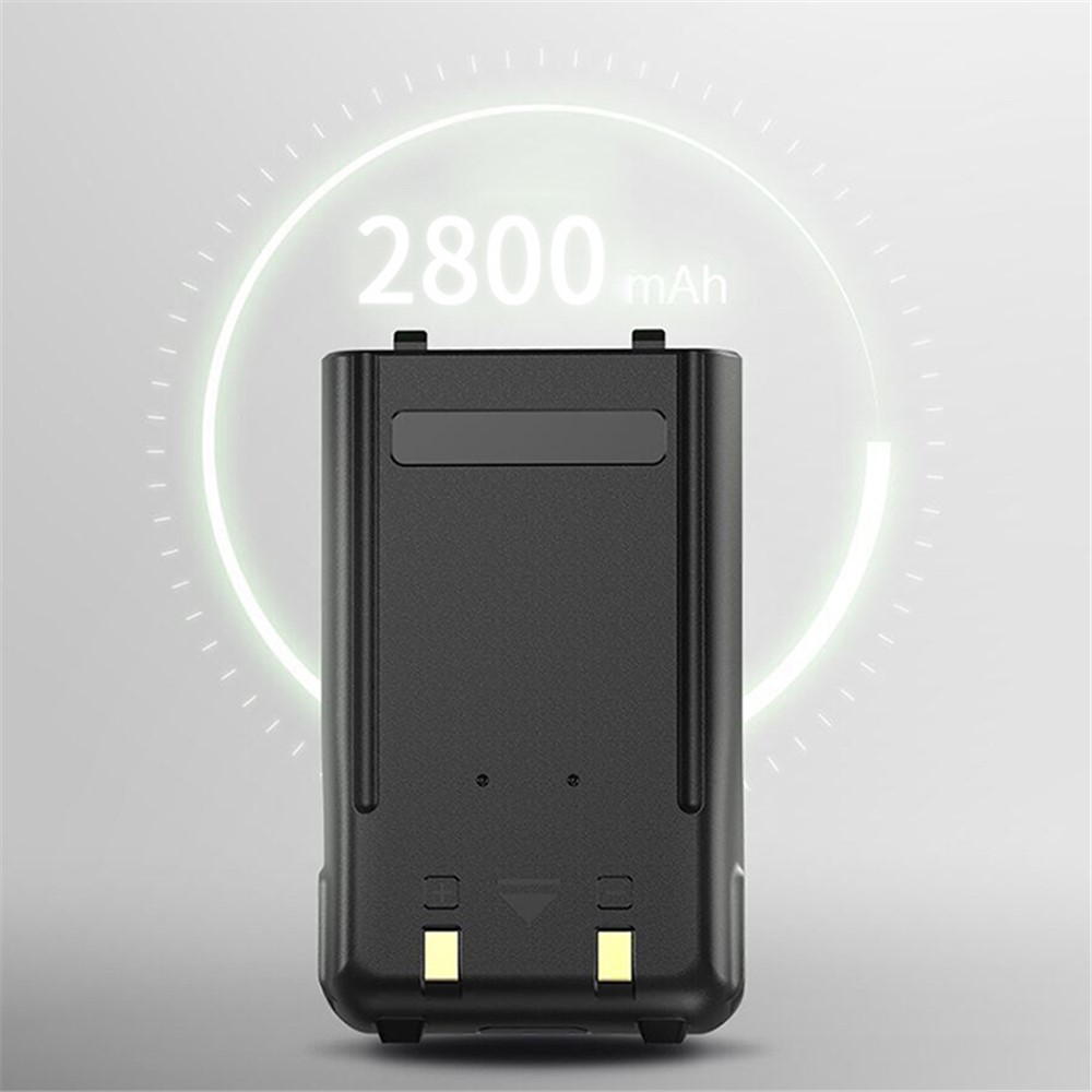 BAOFENG UV-S9 Plus Portable Walkie-Talkie UV Dual Band Handheld Radio Interphone, USB Charging, EU Plug - Black - Image 2