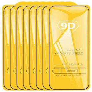iPhone 16e / 13 / 13 Pro 9D Full Glue Full Screen Tempered Glass Film