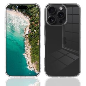 iPhone 16 Pro Max Scratchproof Acrylic TPU Phone Case(Transparent)