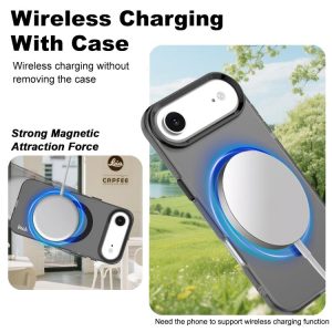 For iPhone Air IMAK Candy Series Shockproof MagSafe Phone Case(Black)