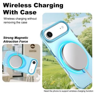 For iPhone Air IMAK Candy Series Shockproof MagSafe Phone Case(Blue)