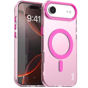 For iPhone Air IMAK Candy Series Shockproof MagSafe Phone Case(Red)