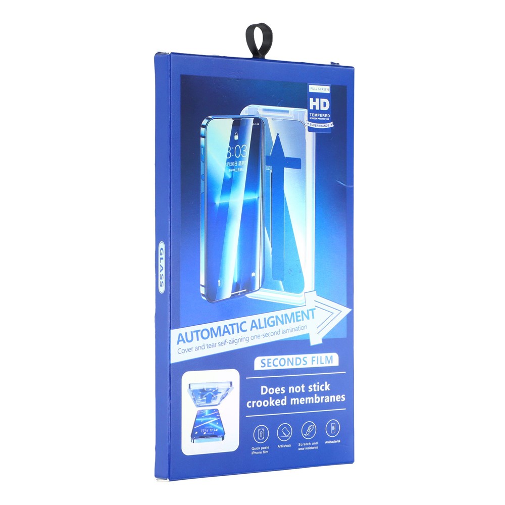 For iPhone 17 Pro Max Screen Protector Silk Printing High Aluminium-Silicon Glass Easy Installation Film - Image 4