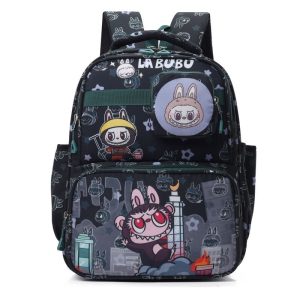 Labubu School Bag 38cm-Black