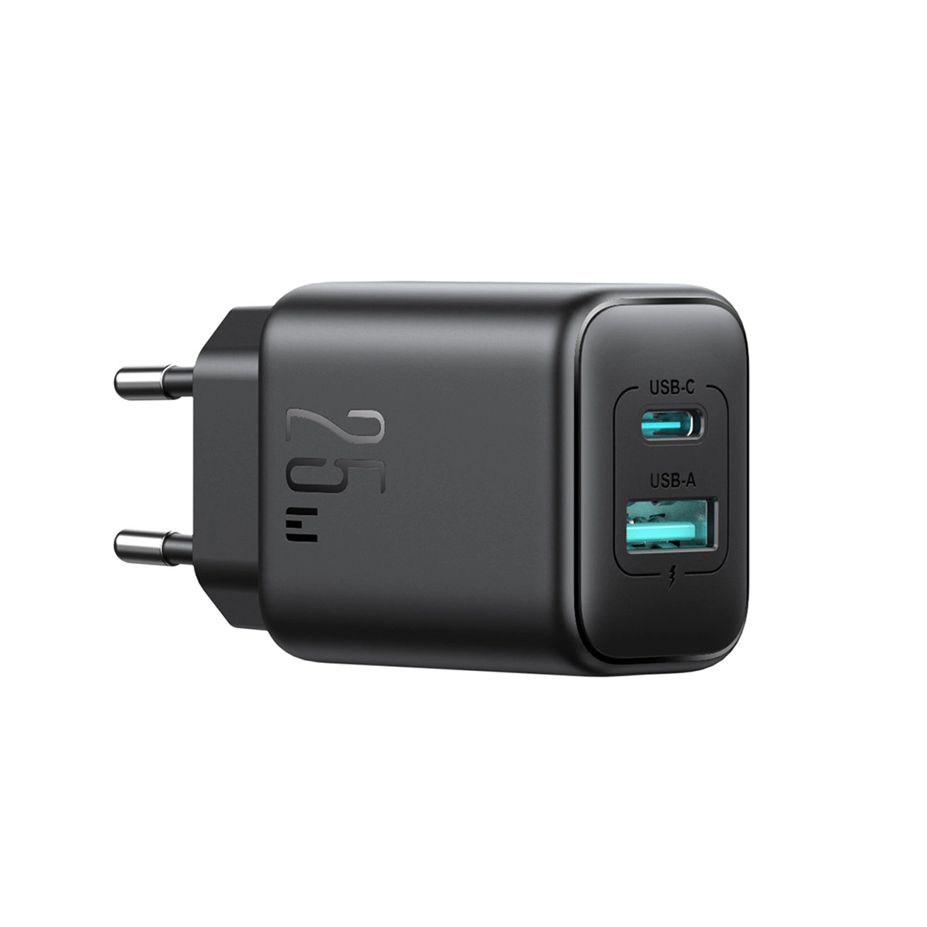 Joyroom Travel Charger C+U. PD 25W, SFC, PPS, Black (JR-TCF13) - Image 2