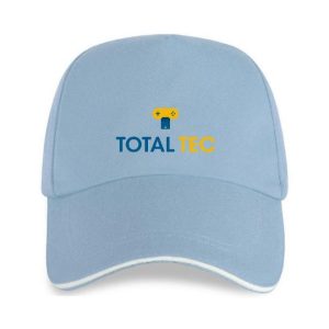 Total Tec Printed Polyester Cotton Steel Buckle Cap (Sky Blue)