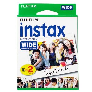 FUJIFILM Instant Color Film Instax Wide, 20 Pack