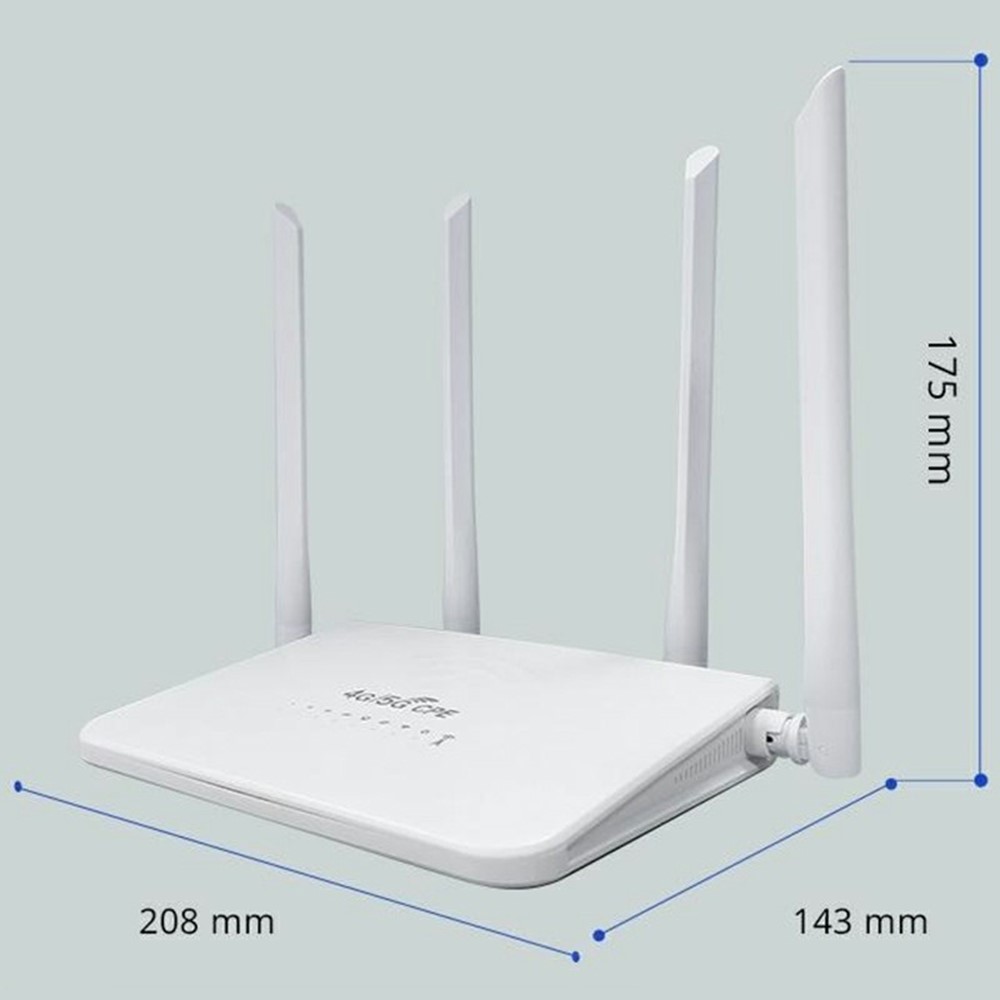 R103-E Eurasian Version Type-C Port LTE WiFi Router Home Office SIM Card Slot 4G Wireless Network Router - EU Plug - Image 6
