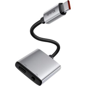 Mcdodo CA-505 2 in 1 USB-C to USB-C & DC 3.5mm