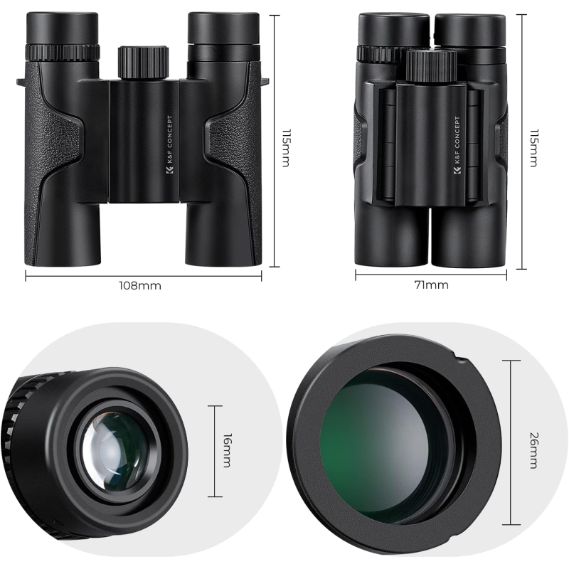 Binoculars K&F Concept KF33.070 10x25 - Image 3