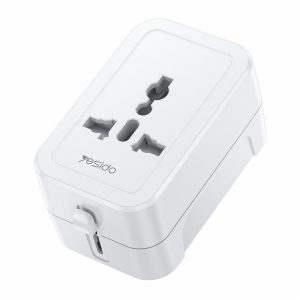 YESIDO MC32 Universal Travel Adapter Multi-Nation Compatibility 1380W Global Plug Converter