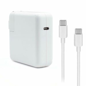 96W USB-C Fast Charging Wall Charger Power Adapter with 2m USB-C Charging Cable – UK Plug