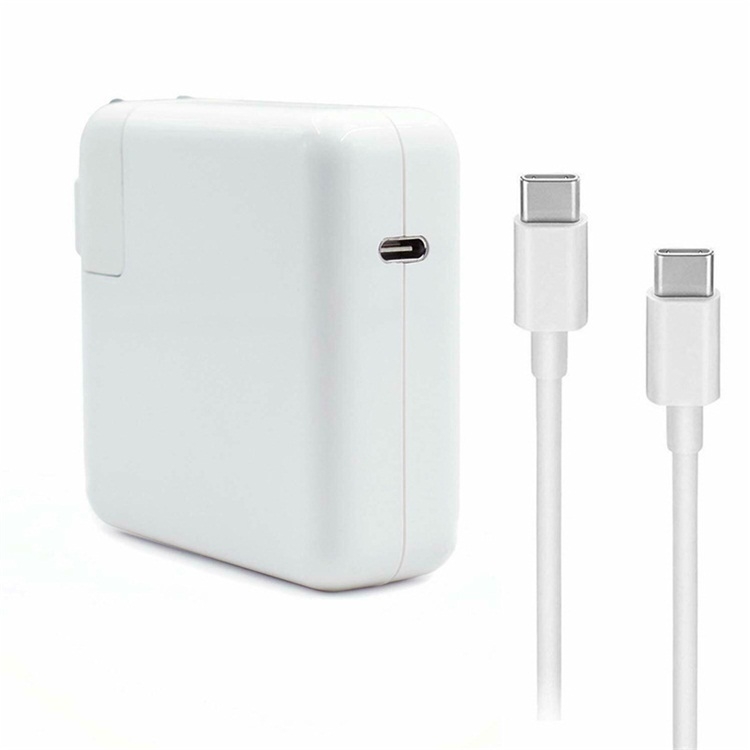 96W USB-C Fast Charging Wall Charger Power Adapter with 2m USB-C Charging Cable - UK Plug - Image 2