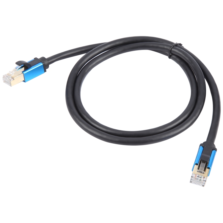 1m CAT8e Pure copper Computer Switch Router Ethernet Network LAN Cable ...