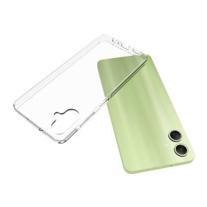 For Samsung Galaxy A06 4G TPU Phone Case Non-Slip Transparent Mobile Phone Cover