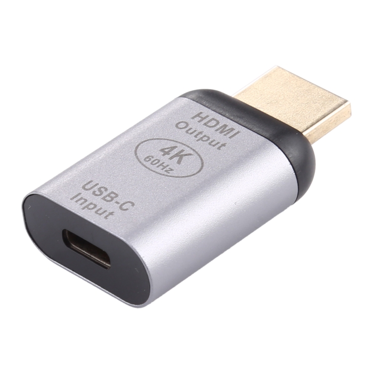Type-C / USB-C Female to HDMI Male Aluminium Alloy Adapter - Image 5