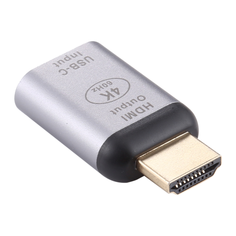 Type-C / USB-C Female to HDMI Male Aluminium Alloy Adapter - Image 3