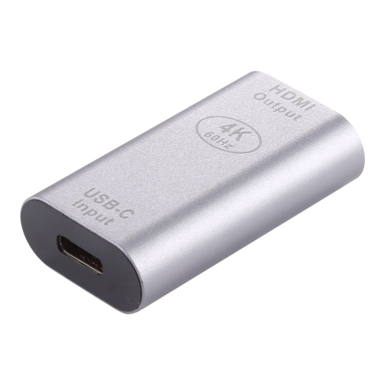 Type-C / USB-C Female to HDMI Female Aluminium Alloy Adapter - Image 3