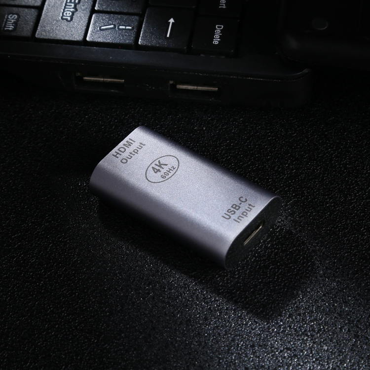 Type-C / USB-C Female to HDMI Female Aluminium Alloy Adapter - Image 6