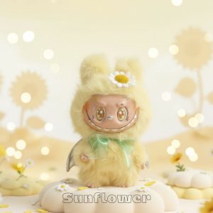 Free 17cm Labubu + High Quality Replicas Labubu (Sunflower) 38cm