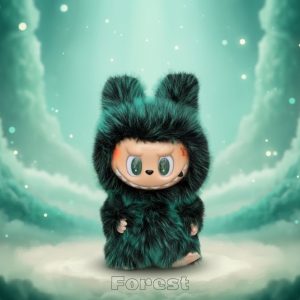 Free 17cm Labubu + High Quality Replicas Labubu (Forest) 38cm