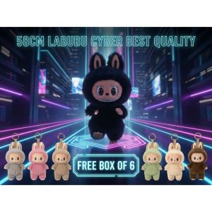 Free Box of 6 Labubu + 58cm Labubu Cyber Best Quality Replica