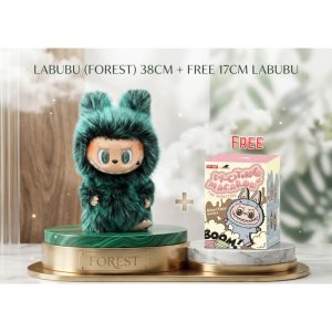 Free 17cm Labubu + High Quality Replicas Labubu (Forest) 38cm