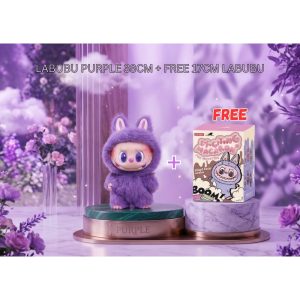 Free 17cm Labubu + High Quality Replicas Labubu V3 Purple 38cm