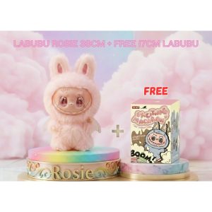 Free 17cm Labubu + High Quality Replicas Labubu (Rosie) 38cm