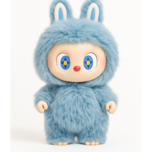 Free 17cm Labubu + High Quality Replicas Labubu V3 Blue 38cm