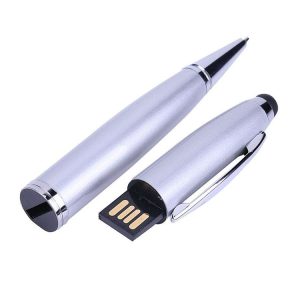 2 in 1 Pen Style USB Flash Disk, Black (16GB)