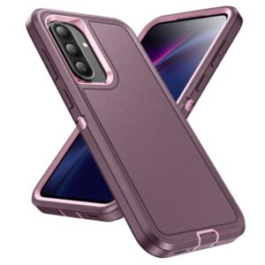 Samsung Galaxy A56 5G Life Waterproof Rugged Phone Case(Purple+Pink)