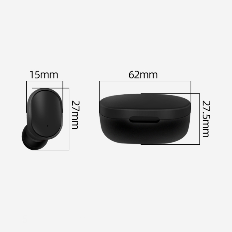 A6S IPX4 Waterproof Bluetooth 5.0 Wireless Bluetooth Earphone with Charging Box, Support for HD Calls & Siri & IOS Power Display(Blue) - Image 3