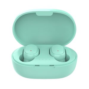 A6S IPX4 Waterproof Bluetooth 5.0 Wireless Bluetooth Earphone with Charging Box, Support for HD Calls & Siri & IOS Power Display(Green)
