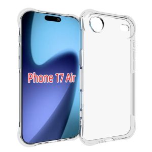 For iPhone Air Shockproof Non-slip Thickening TPU Phone Case(Transparent)