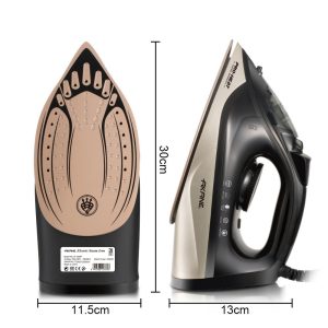 AKANE A.1009 Steam Iron Handheld Garment Steamer 2000W (Actual 1600W) Dry Wet Dual Use Electric Iron EU Plug – Grey