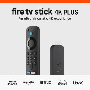 Amazon Fire TV Stick Select 4K Plus 2025 Streaming Device, Black EU