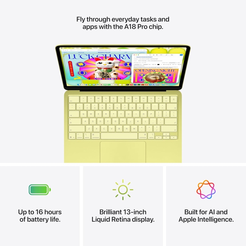 Apple MacBook Neo 13.0" (QWERTY - US keyboard) 8GB RAM 256GB Silver EU MHFA4 - Image 5