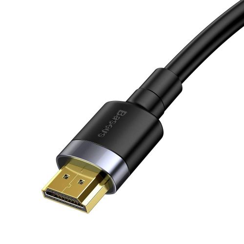 Baseus Video cable Cafule 4KHDMI Male To 4K HDMI Male, 2m, Black (CADKLF-F01) - Image 2