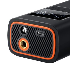 BASEUS SuperMini Pro Series Wireless Car Inflator LCD Digital Display Inflator Pump – Black