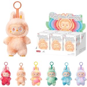 Box by 6 Labubu Replicas High Quality Big into Energy Series-Vinyl Plush Pendant Blind Box