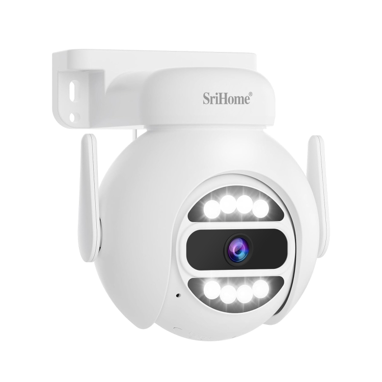 SriHome Outdoor 5MP Wireless 8-Channel WiFi Smart Surveillance Camera NVR - Image 2