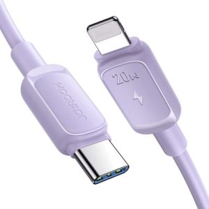 Joyroom Type-C – Lightning Cable Multi-Color Series A14, 480mb/s, 20W, 1.2m, Purple (S-CL020A11P)