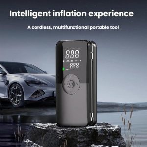 Portable Smart Lighting Wireless Digital Display Car Air Pump(T3106)