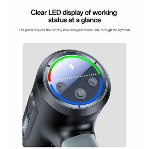 YESIDO VC18 High Pressure Washer Gun 2 Gears Adjustable Cordless Car Cleaner with LED Display