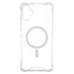 For Samsung Galaxy  A07 4G / A06 4G / A06 5G Clear Phone Magnetic Case 1.5mm Shockproof Back Cover