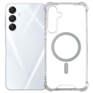 For Samsung Galaxy A17 5G / A17 4G / A16 5G / A16 4G Clear Phone Magnetic Case 1.5mm Shockproof Back Cover