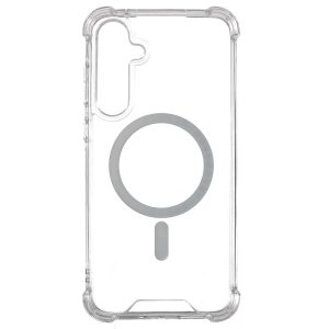 For Samsung Galaxy A17 5G / A17 4G / A16 5G / A16 4G Clear Phone Magnetic Case 1.5mm Shockproof Back Cover