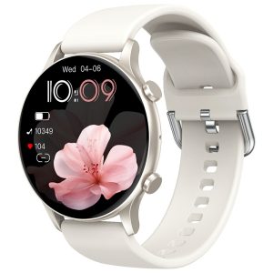 CY19 1.32 inch AMOLED Screen Bluetooth-compatible Call Ultra-Thin Women Health Monitoring Smart Watch – Starlight