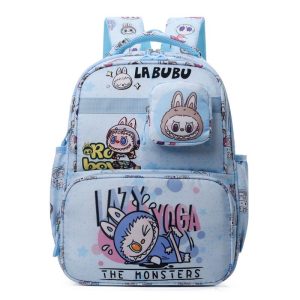Labubu School Bag 38cm-Blue